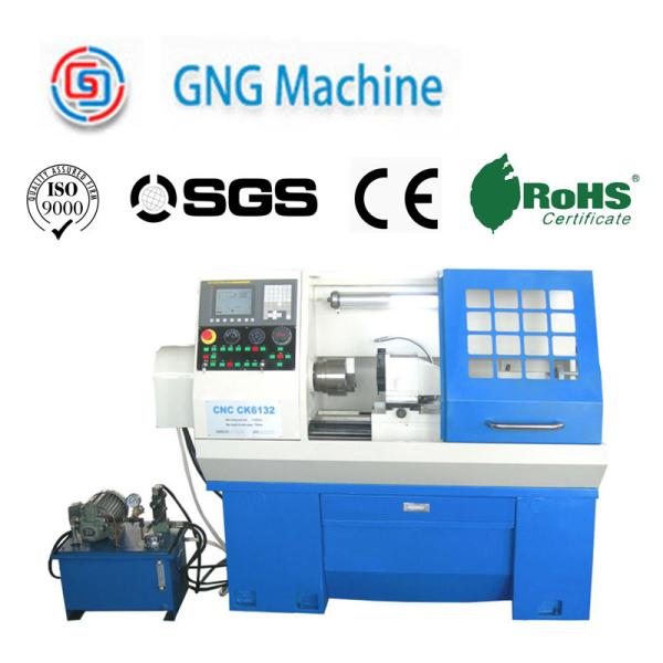 Buy cheap Manual / Hydraulic Turret CNC Metal Lathe with 400/1000mm X/Z Axis Travel from wholesalers