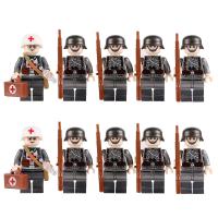 Buy cheap Bricks WW2 military building blocks German soldier medical army weapon guns set product