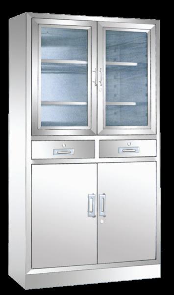 Buy cheap Valuable Medicine Storage Stainless Steel Medical Cabinet , Steel And Glass Cabinet from wholesalers