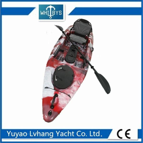 Single Person 12 Foot Ocean Best Recreational Kayaks UV Resistant With A Small