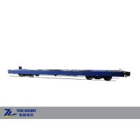 Buy cheap Intermodal Spine Flatbed Railroad Car Train 1520mm Broad Gauge 78t Load product