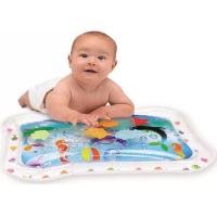 Buy cheap Ocean And Fish Blue Inflatable Water Toys , Baby Water Play Mat product