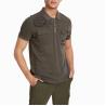 Buy cheap High quality 2019 fashion mens clothing 100% cotton premium short-sleeved polo shirt from wholesalers