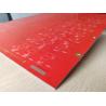 Buy cheap 6L FR4 Electronic Circuit Board Assembly Red Solder Mask White Silkscreen from wholesalers