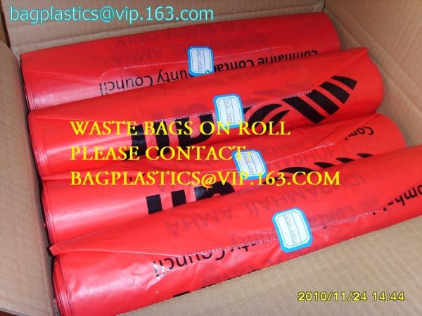 Roll bags with serial number, Polythene bags serial numbered, Serialized Numbers