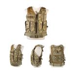 Camo Light Weight Paintball Tactical Vest , Police Military Army Airsoft Vest