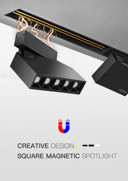 Buy cheap 7W DC24V Rotatable Magnetic LED Track Light Easy Installation Indoor Decoration from wholesalers