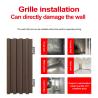 Buy cheap Interior Decorative WPC Wall Panels 3D Solid Wood Grill Panel from wholesalers