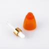 Buy cheap Orange Essential Oil Plastic Serum Dropper Bottle 10ml Screen Printing from wholesalers