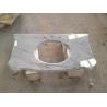Buy cheap Bianco cararra white Venato marble bathroom vanity tops for hospitality rennovation from wholesalers