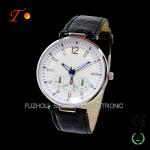 PU Leather Strap a simple classic design Quartz Wrist Watch For Young Ladies