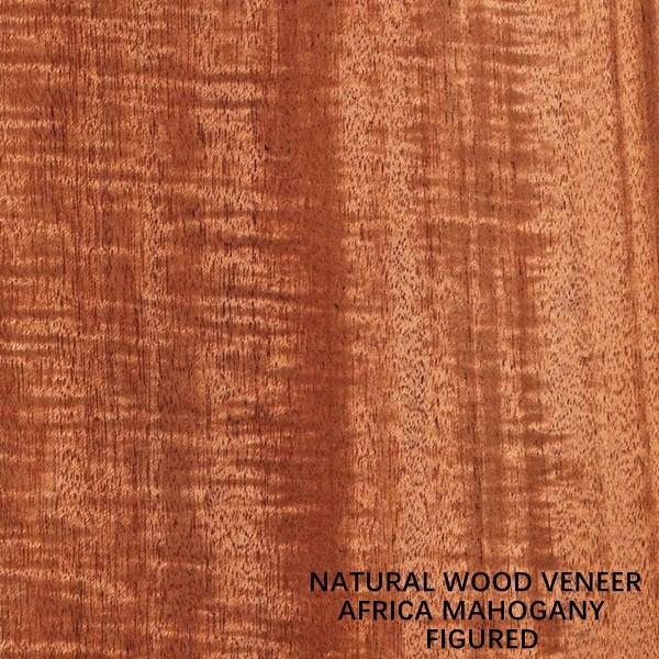 Buy cheap OEM Natural Mahogany Wood Veneer Straight Figured Grain 2500-3100MM For Door Skin from wholesalers