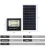 Buy cheap 200W 304mm 4h Solar Powered Outdoor Flood Lights from wholesalers