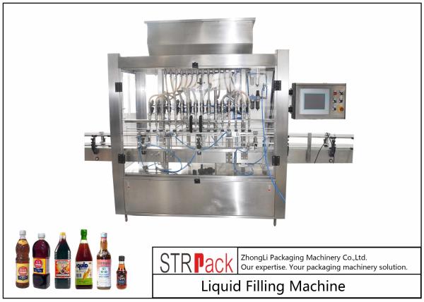 Buy cheap 16 Nozzles Automatic Linear Liquid Filling Machine , Plastic Bottle filling machine from wholesalers
