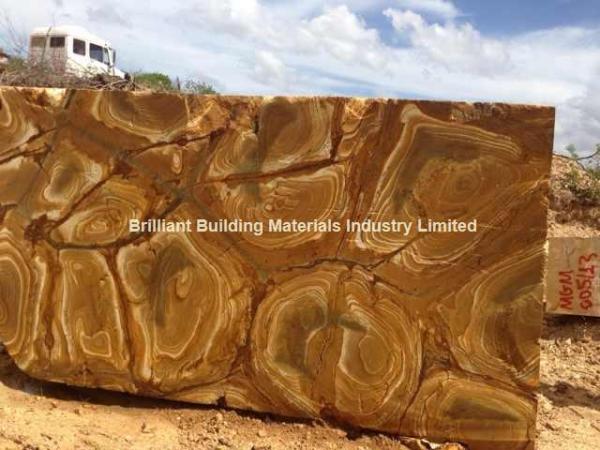 Buy cheap Luxury Palomino Quartzite Block, Brazil Yellow Quartzite Block from wholesalers