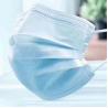 Buy cheap Blue Non Woven Disposable Face Mask 3 Ply Protection Anti Virus Face Mask from wholesalers