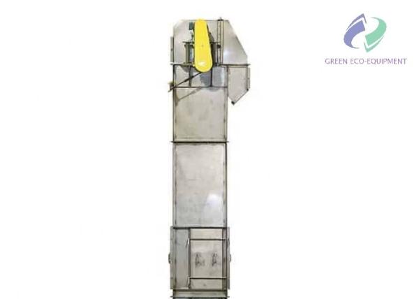 Buy cheap Cement Plant Bulk Materials Belt Type Bucket Elevator Carbon Steel Material from wholesalers