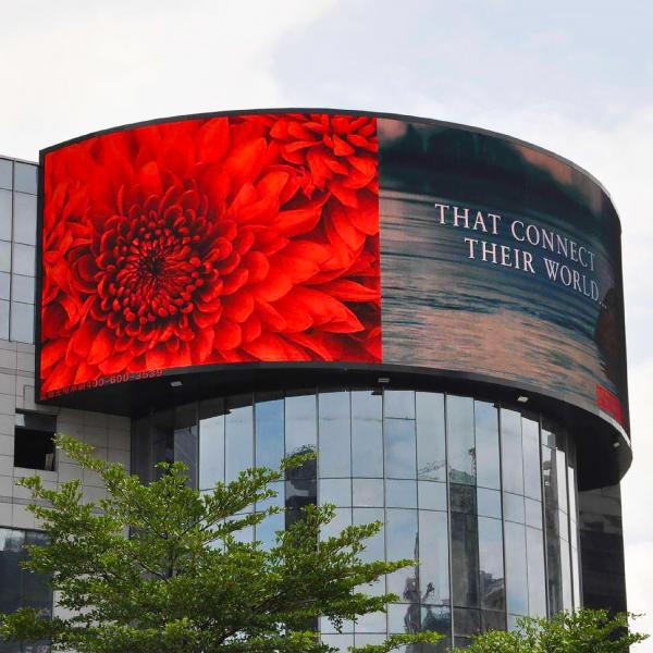 Buy cheap Electronic Advertising LED Displays P8 Waterproof Electronic Led Wall Display Screen from wholesalers