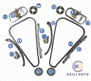 China DAIMLER Timing Chain Set X300 SIX BC/SUPER V8 4.0L 3996CC 97-02 on sale