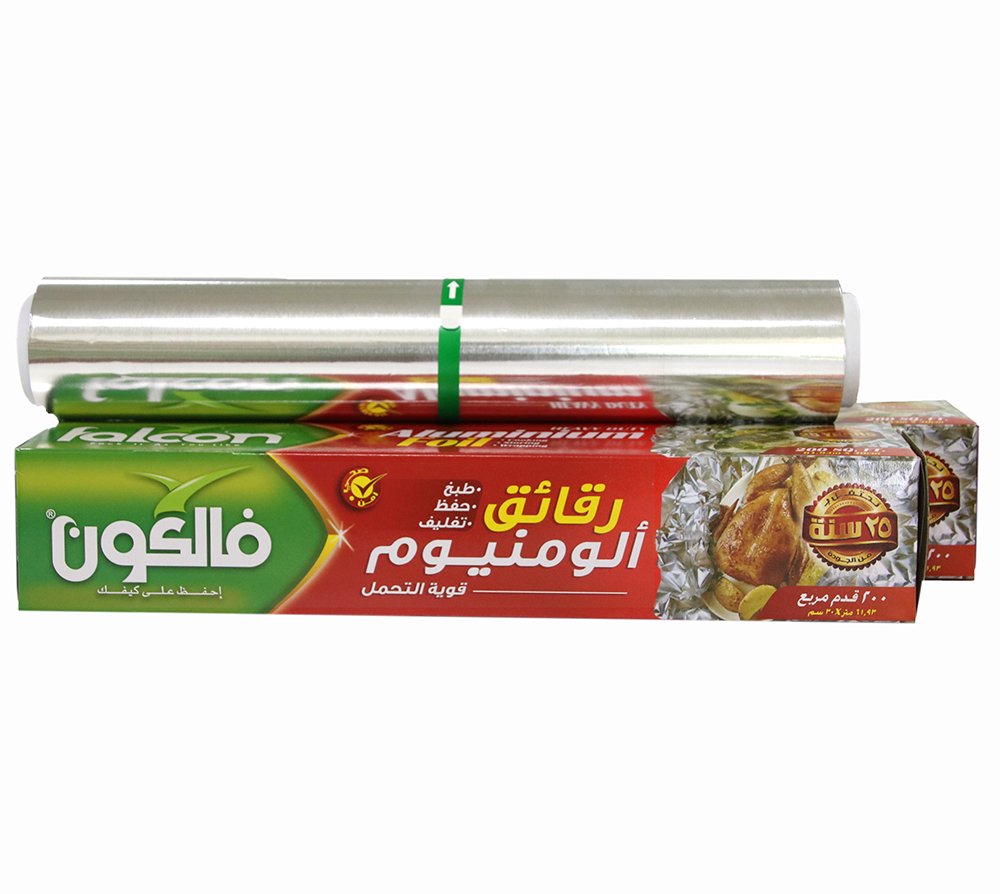 Customized Width Kitchen Oven Food Packaging Aluminum Foil Paper Roll with 8011 Alloy
