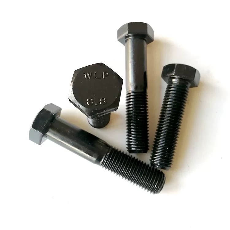 OEM/ODM Fastening Solution 35k High Strength Steel Hex Head Bolt with DIN Standard