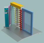 Buy cheap Anti Following RFID Access SUS316 24V Full Body Turnstile from wholesalers