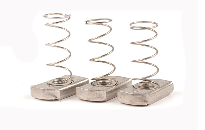 Stainless Steel Spring Nut Channel Nuts With Long Spring