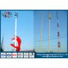 Buy cheap Polygonal Telecommunication Steel Pole Tower With Inner Flange Connection from wholesalers
