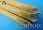 ROHS & Rated,voltage 300V polyurethane fiberglass sleeve (PU fiberglass sleeve)