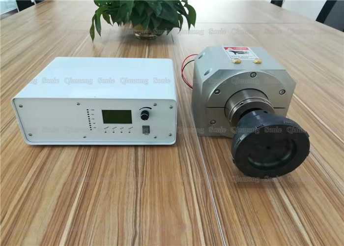 Double Roller Fabric Synchronous Ultrasonic Sewing Machine For Sealing Filter Bags