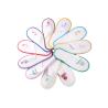Buy cheap Regular Size Unisex Disposable White Hotel Slipper With Custom Embroidered Logo from wholesalers