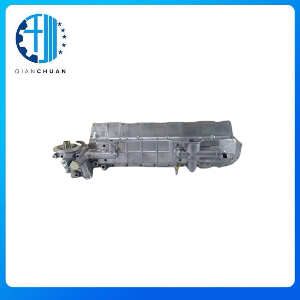 Oil Cooler Cover 1132006527 1132113250 For Isuzu 6SD1 Engine EX300 Excavators