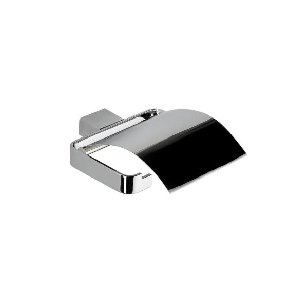 Toilet Roll holder with cover87806B-Square&Brass&Chrome color &Matt black color