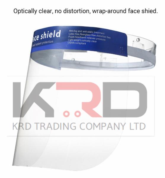 Buy cheap transparent safety full clear disposable protection plastic protective visors face shield disposable face shield from wholesalers