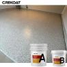 Buy cheap Colored Flakes Epoxy Resin Floor Coating High Gloss Grey Finishes from wholesalers