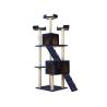 Buy cheap Fashion Deluxe Wood Pet Furniture Diy Wooden Cat Scratching Post from wholesalers