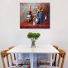 Buy cheap Thick Oil Palette Knife Oil Painting , Still Life Art Painting Abstract Wine Bottle from wholesalers