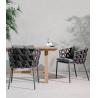 Buy cheap Contemporary Teak Wood Garden Set Outdoor Furniture Coffee Dining Table Rattan Chair from wholesalers