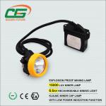 High Brightness 15000 Lux Kl5lm Mining Cap Lamps Under Ground With Cable