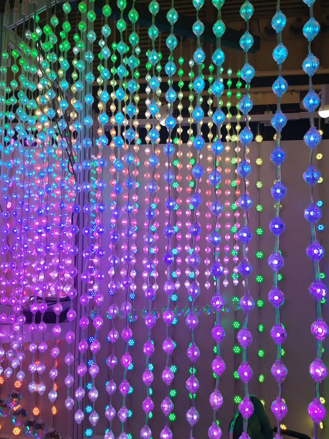 3D Effects LED Pixel Light for LED Curtain Display 10mm*28mm Power 0.3W