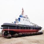 1.5m 1.8m Ship Launching Balloon Cylindrical Boat Launching Airbag