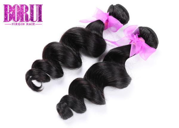 Buy cheap Virgin Loose Wave Malaysian Human Hair Bundles Customized Size Any Colors from wholesalers