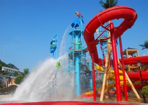 Buy cheap Galle Pirate Theme Aqua Playground With Capacity 100 Rider / Time from wholesalers