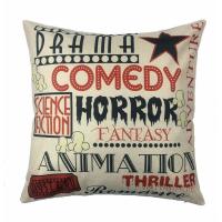 Buy cheap Home Decorative Movie Theater Cinema Personalized Cushion Covers Cotton Linen product