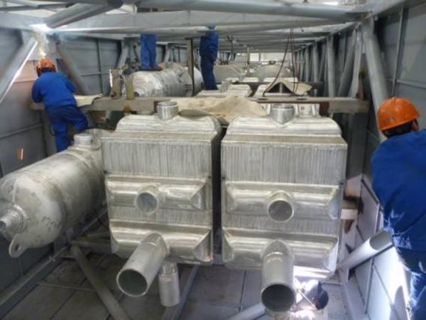 Buy cheap CNOOC Gaolan Sichuan Air Separation Plant Aluminum Main Condenser Box from wholesalers