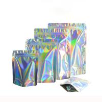 Buy cheap Mylar Phone Case Holographic Zipper Bag PVC Holographic Printed Plastic product