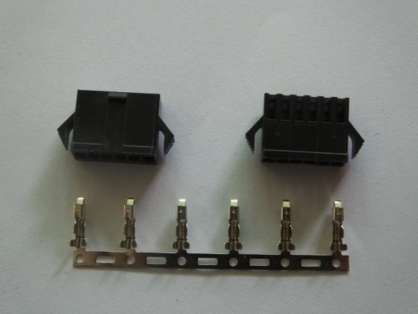 Buy cheap Nylon 66 UL94V-0 Housing Power Supply Connectors for AWG #18 - 22 Applicable Wire from wholesalers