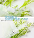 Plastic Packaging Selected By Girls For Cosmetics Zipper Bag With Slider, k bags