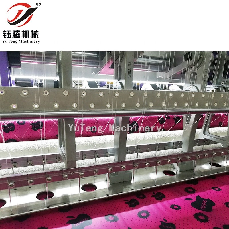 128 Inch High Speed Multi Needle Comforter Lock Stitch Quilting Machine Automated