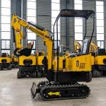 Chinese Hydraulic Crawler Digger Excavator Lightweight
